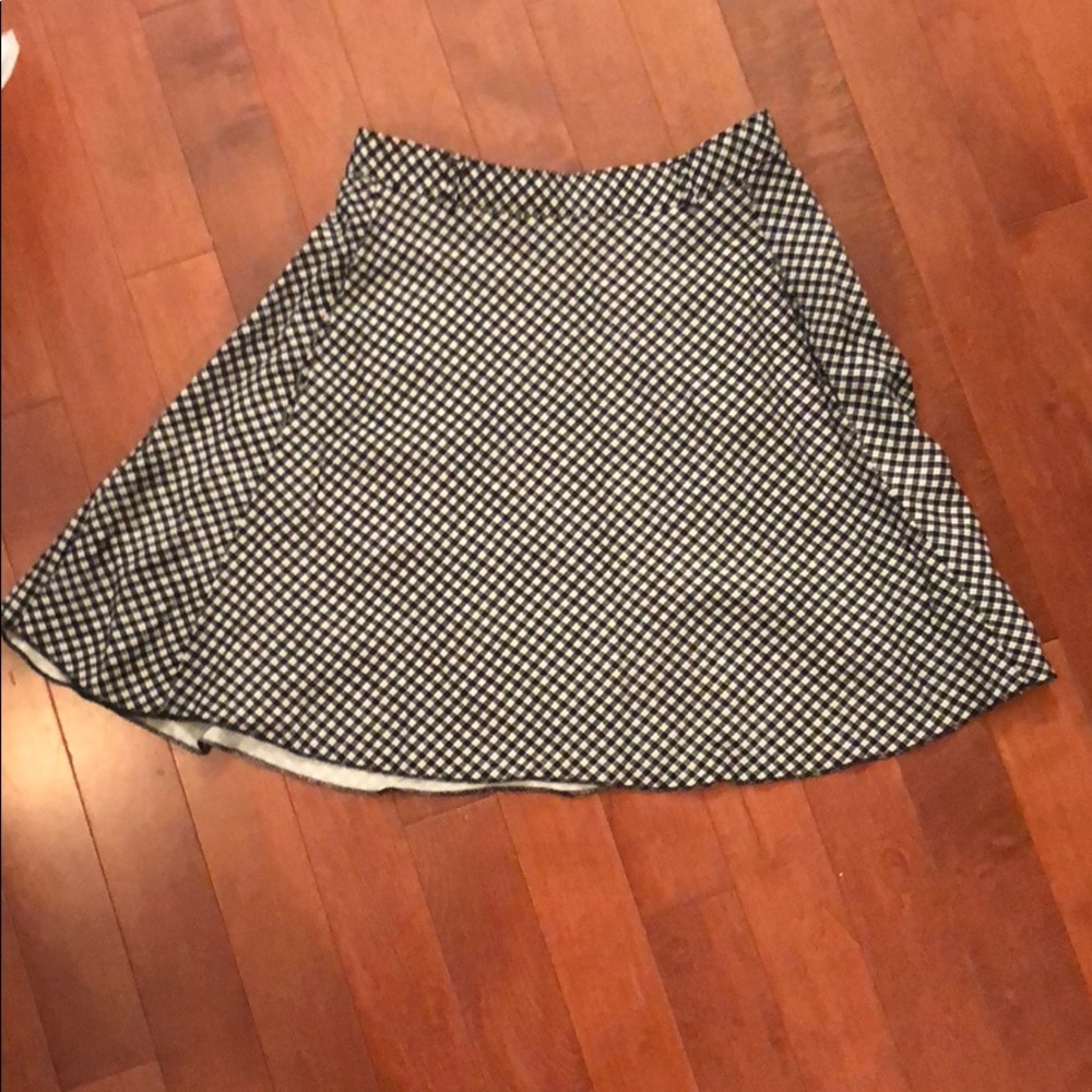 Checkered skirt